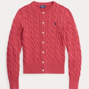 Ralph Lauren Cable-Knit Button Cardigan